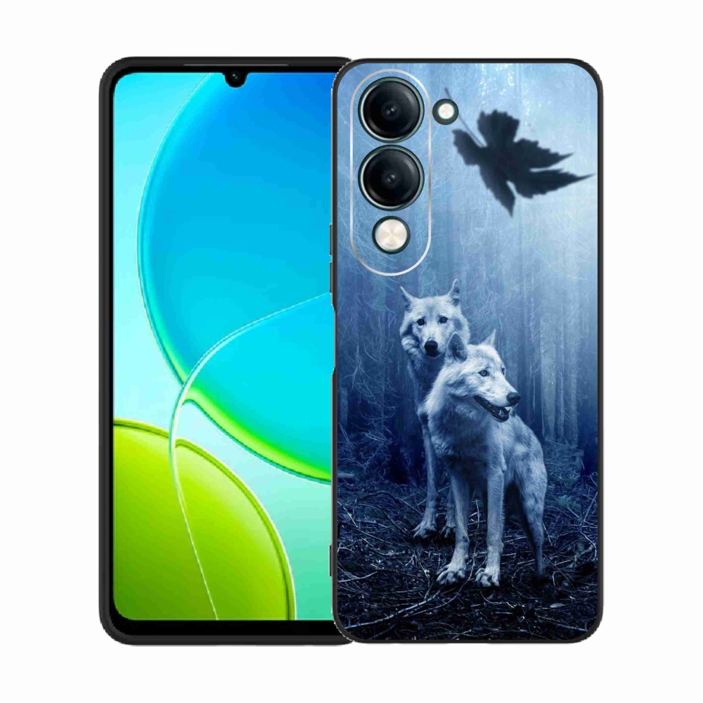Gelový kryt mmCase na Vivo Y29s 5G - vlci v lese