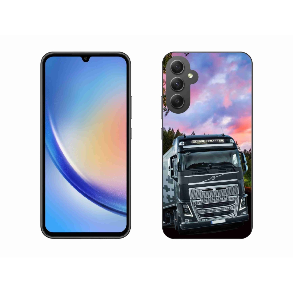 Gelový kryt mmCase na Samsung Galaxy A34 5G - kamion 2
