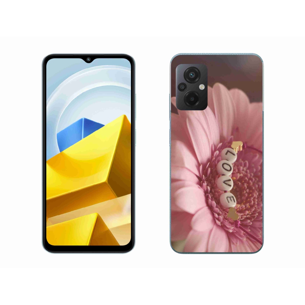 Gelový kryt mmCase na Xiaomi Poco M5 4G - přívěsek love