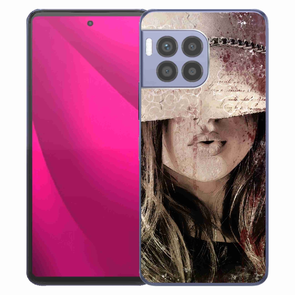 Gelový kryt mmCase na T-Mobile T Phone 2 Pro - dívka