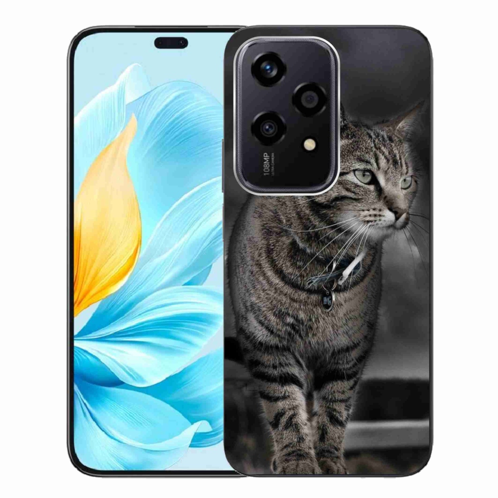 Gelový kryt mmCase na Honor 200 Lite 5G - kočka