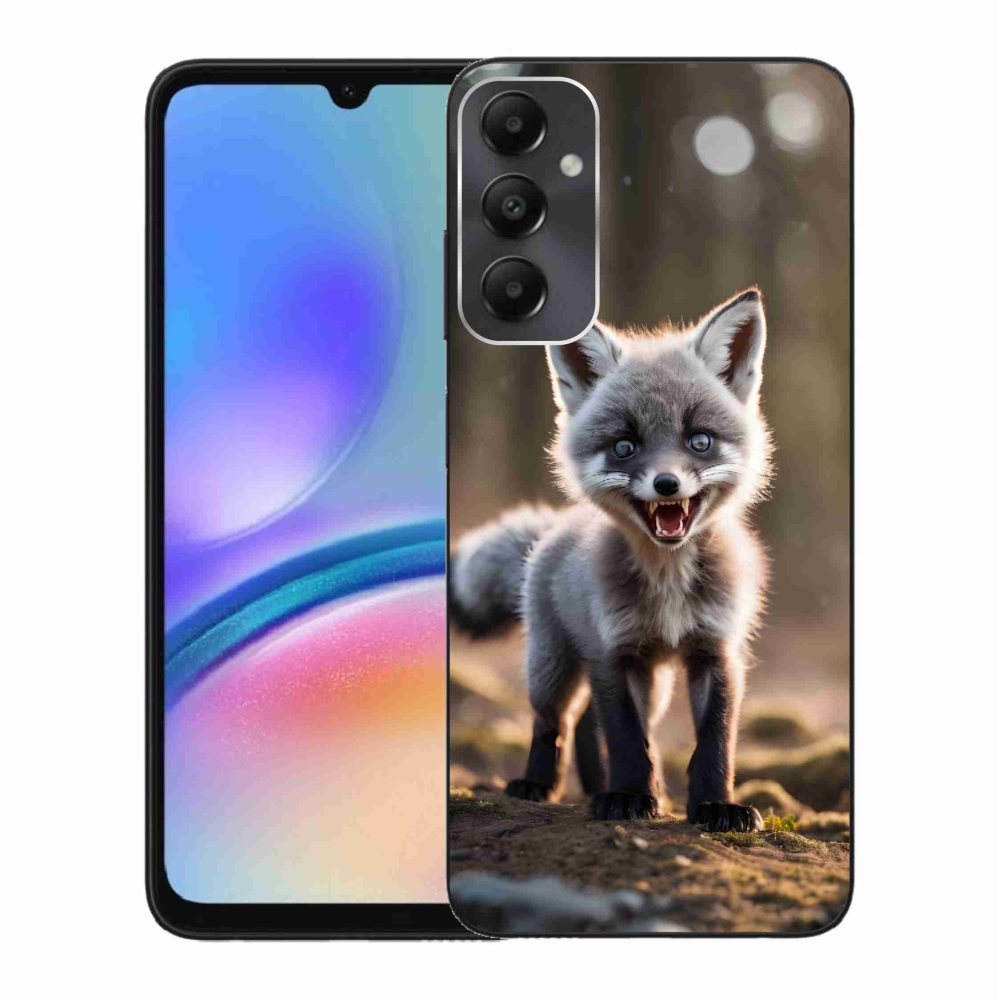 Gelový kryt mmCase na Samsung Galaxy A05s - rozzuřená liška