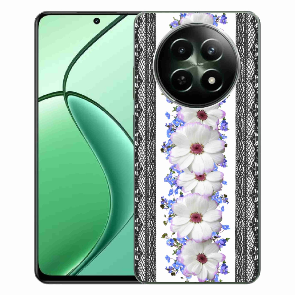 Gelový kryt mmCase na Realme 12 5G/12x 5G - květiny 8
