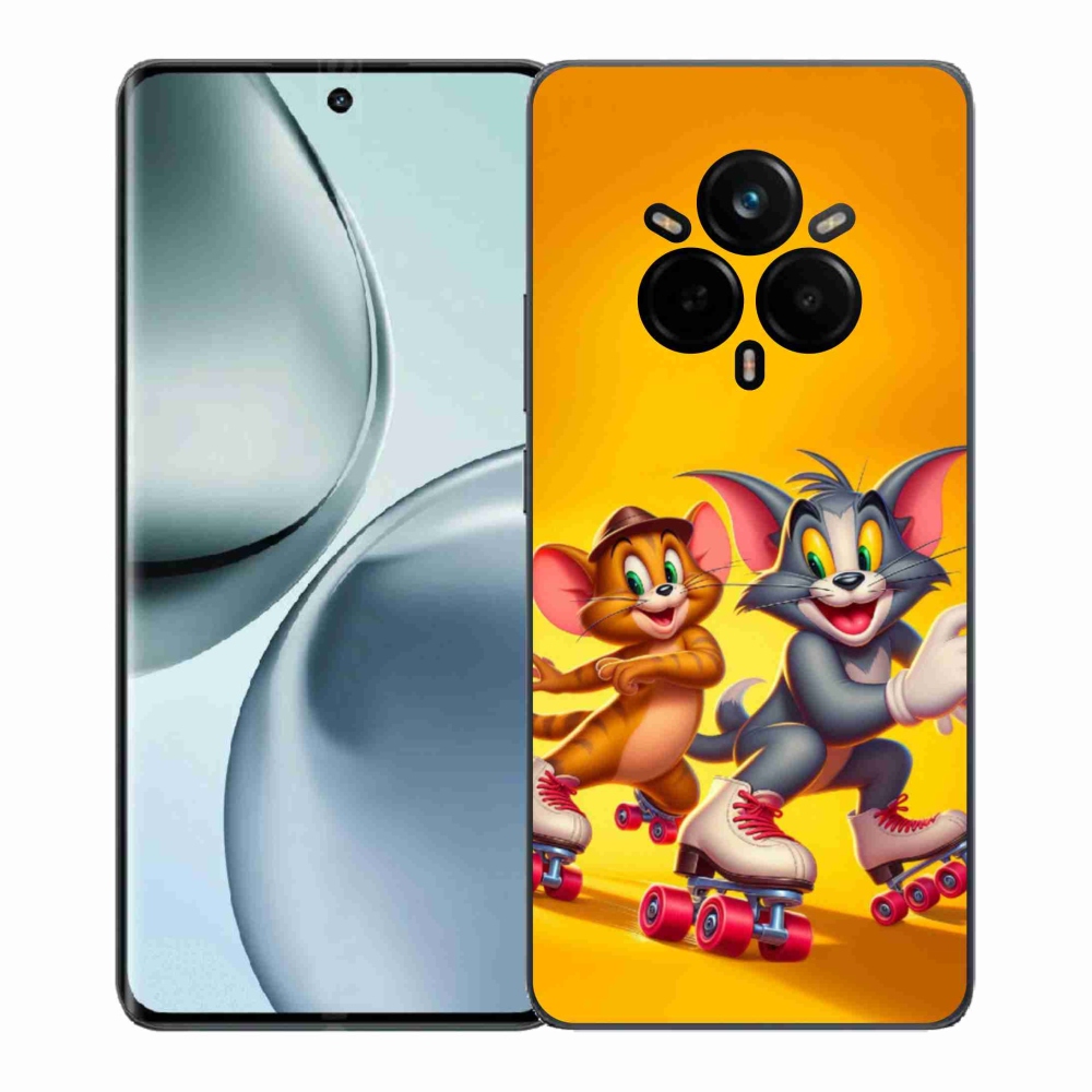 Gelový kryt mmCase na Realme 14 Pro+ 5G - tom a jerry