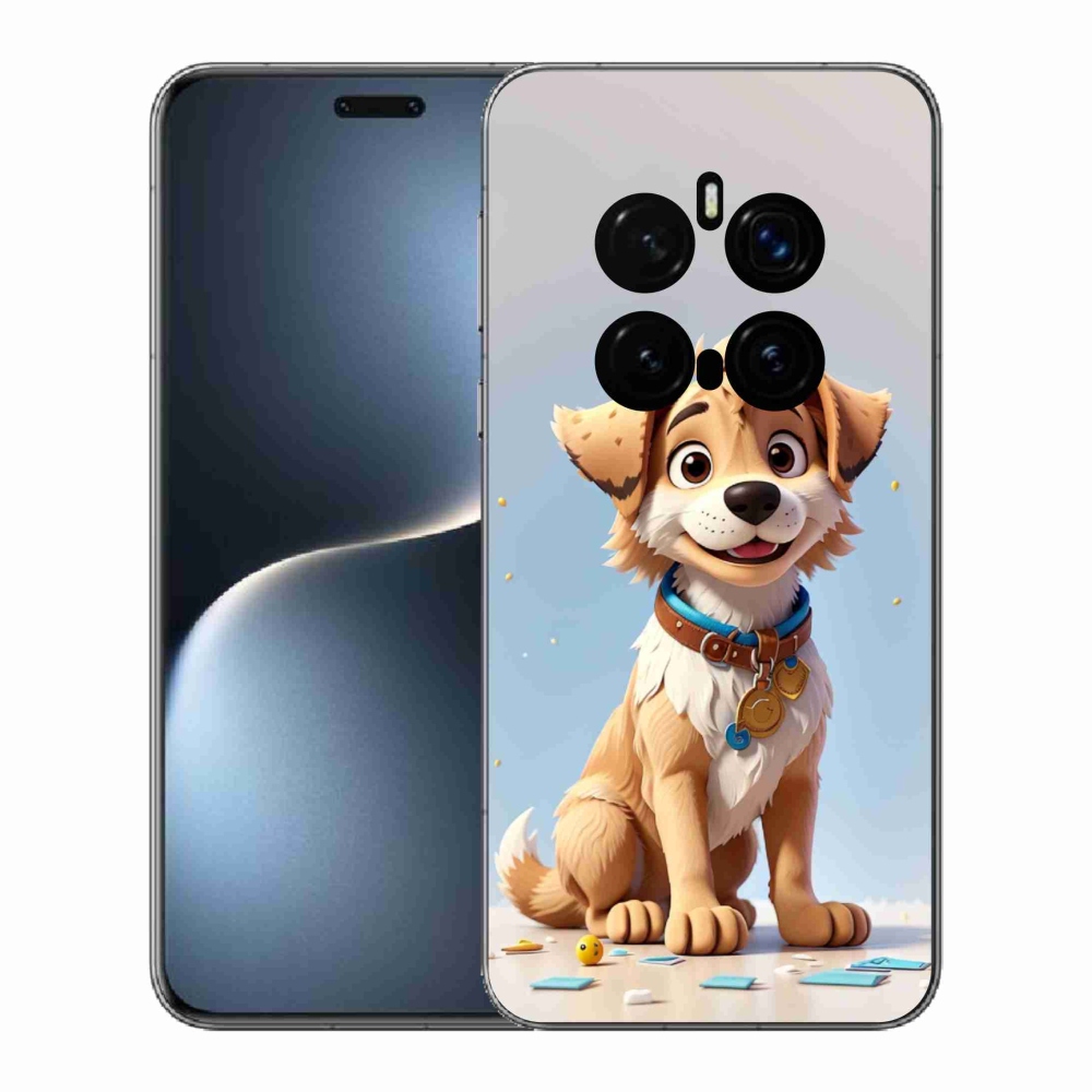 Gelový kryt mmCase na Honor Magic 7 Pro 5G - kreslené štěně