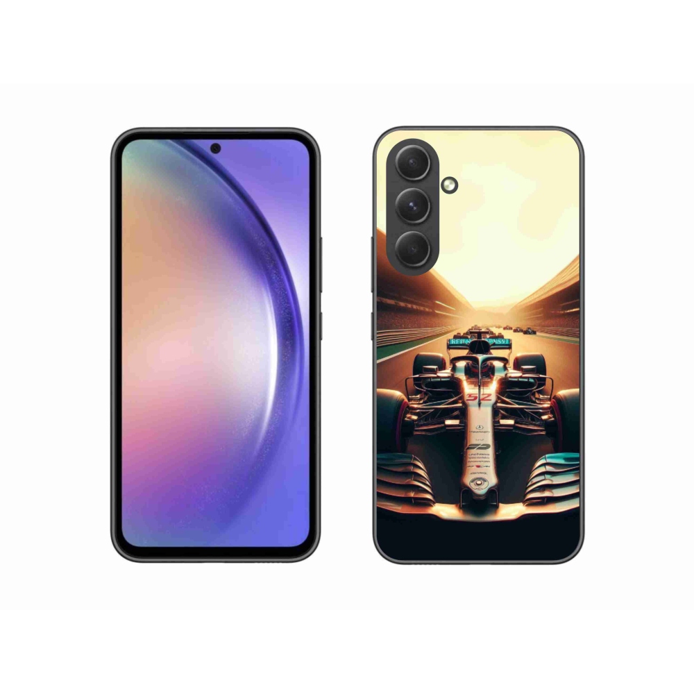 Gelový kryt mmCase na Samsung Galaxy A54 5G - formule 1