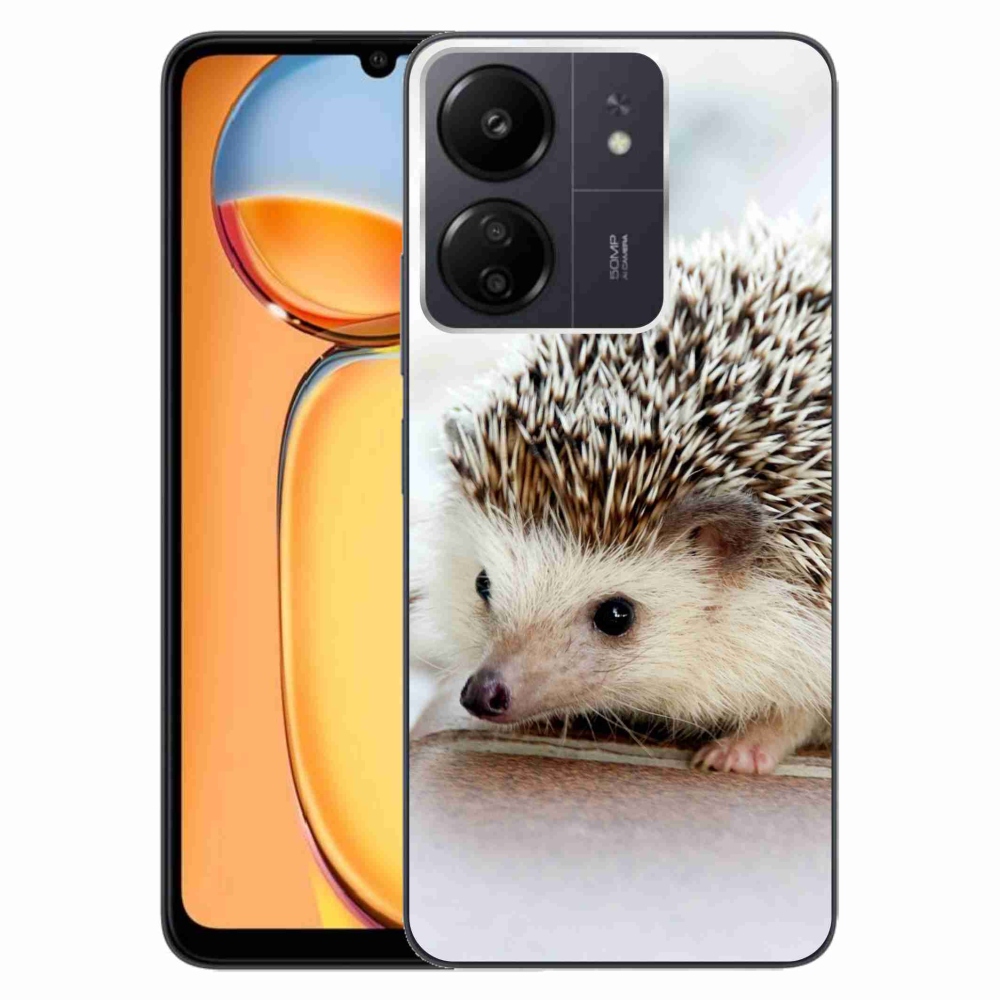 Gelový kryt mmCase na Xiaomi Poco C65/Redmi 13C - ježek