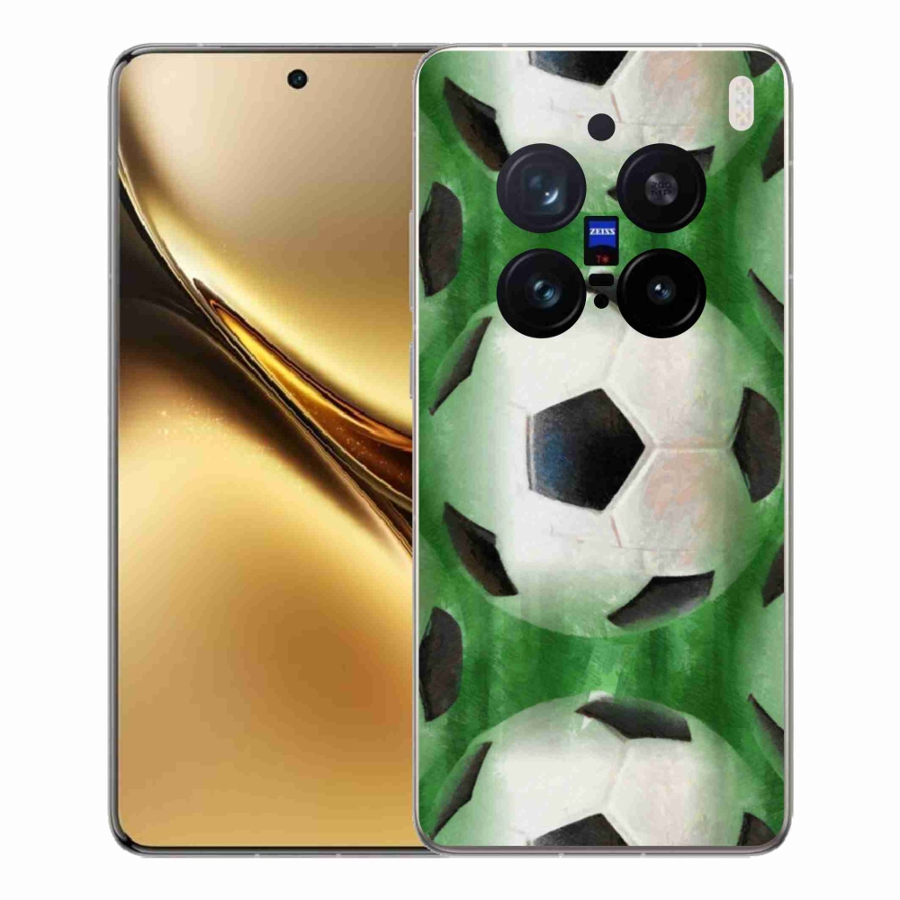 Gelový kryt mmCase na Vivo X200 Pro 5G - fotbalový míč