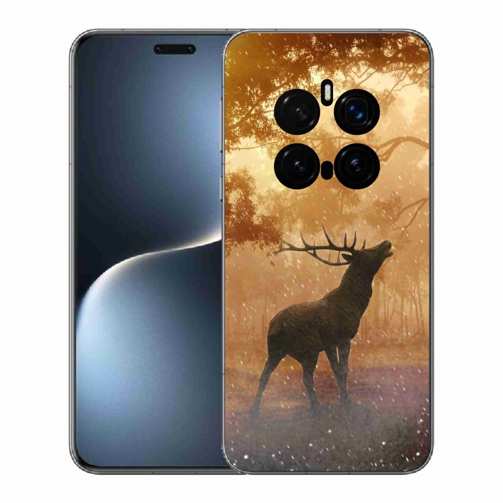 Gelový kryt mmCase na Honor Magic 7 Pro 5G - jelen v říji