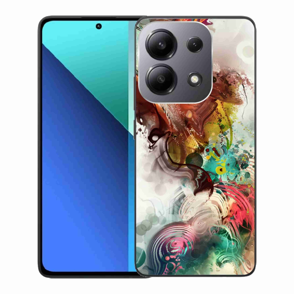 Gelový kryt mmCase na Xiaomi Redmi Note 13 - abstrakt 1