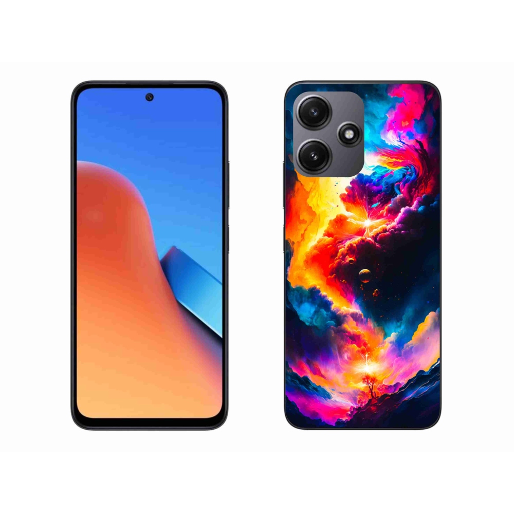 Gelový kryt mmCase na Xiaomi Redmi 12 5G - abstraktní motiv