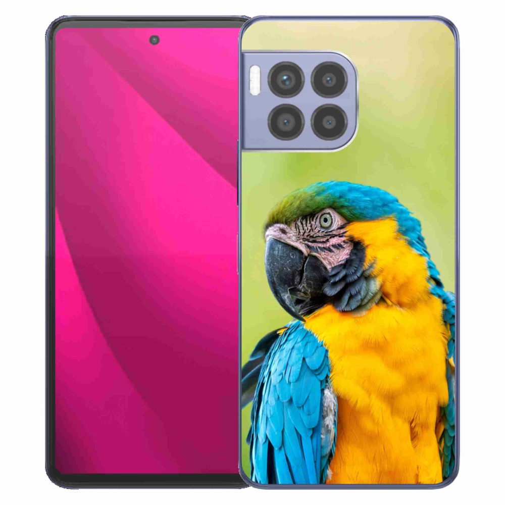 Gelový kryt mmCase na T-Mobile T Phone 2 Pro - papoušek ara 2