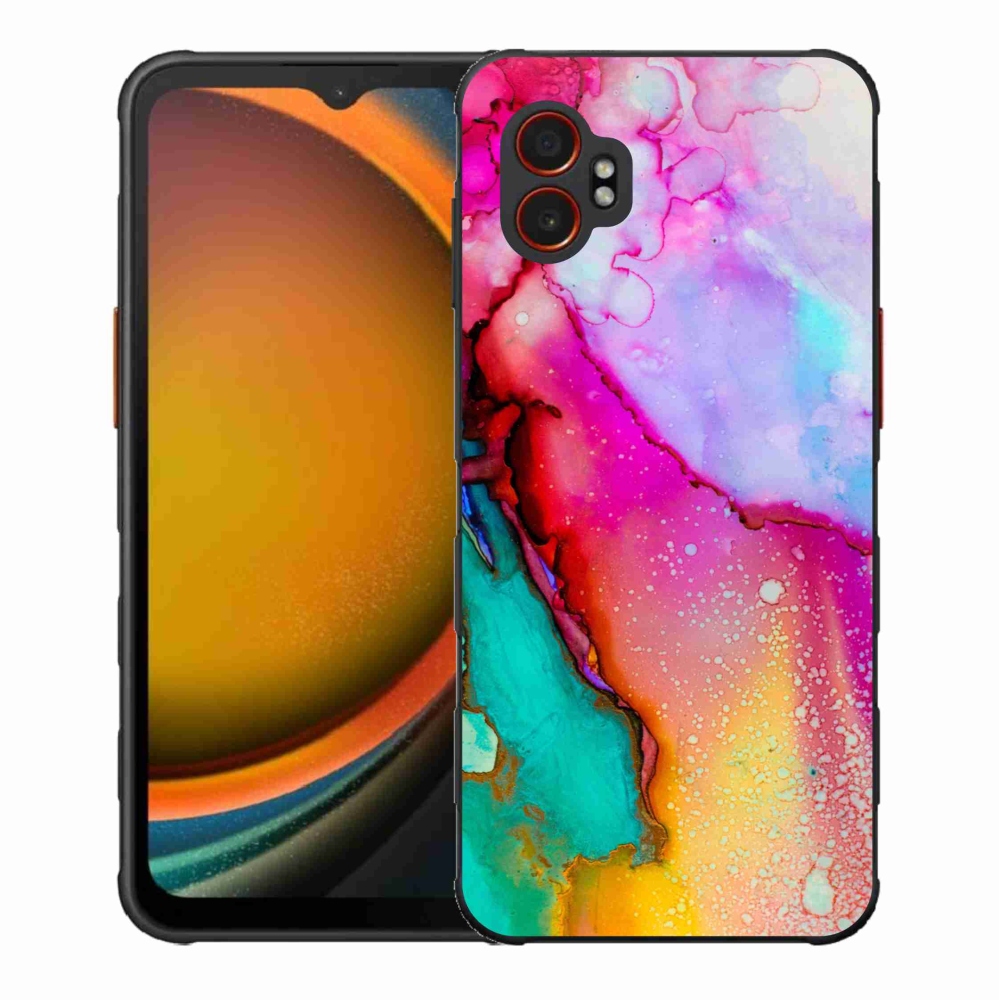Gelový kryt mmCase na Samsung Galaxy Xcover 7 Pro - abstrakt 24
