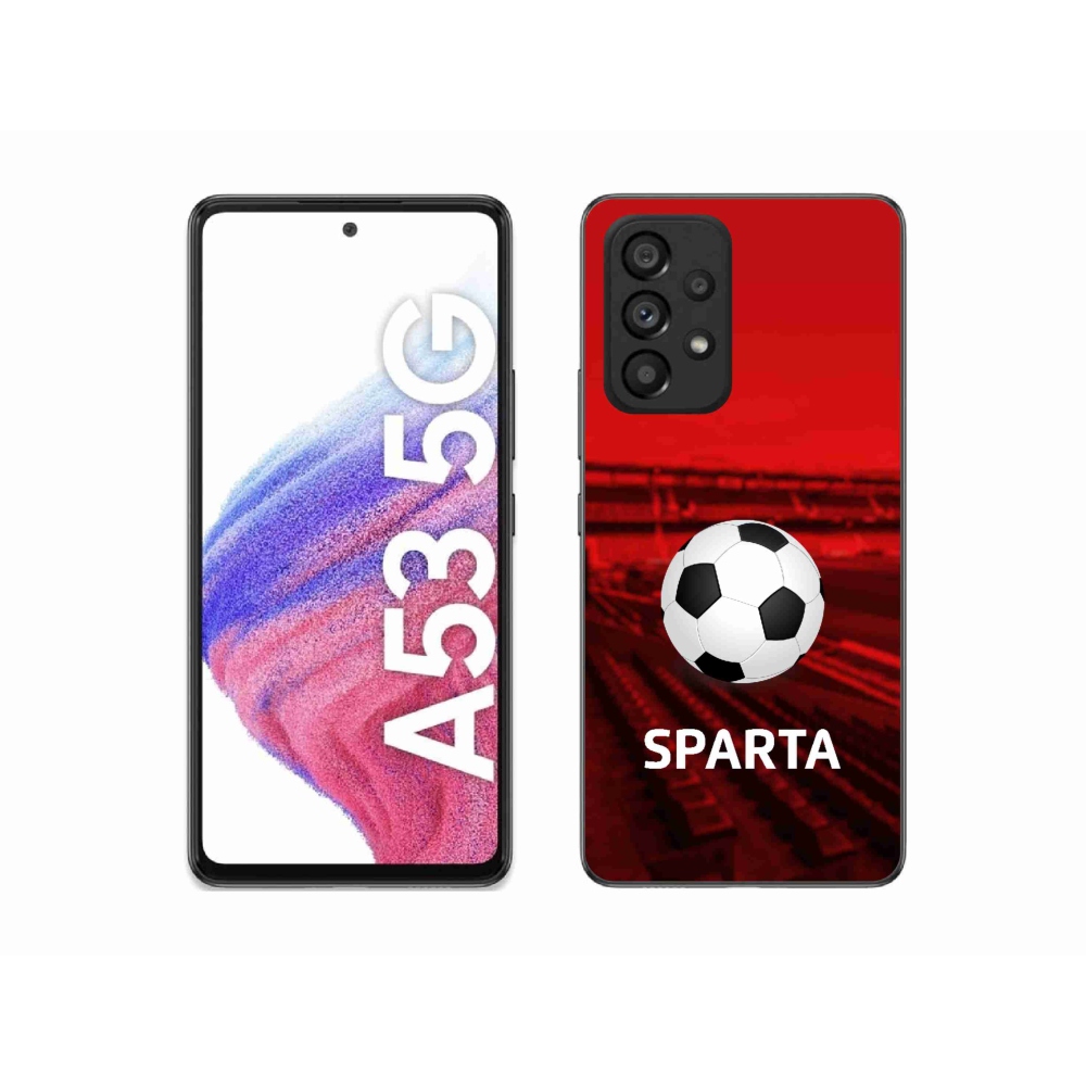 Gelový kryt mmCase na Samsung Galaxy A53 5G - sparta 1