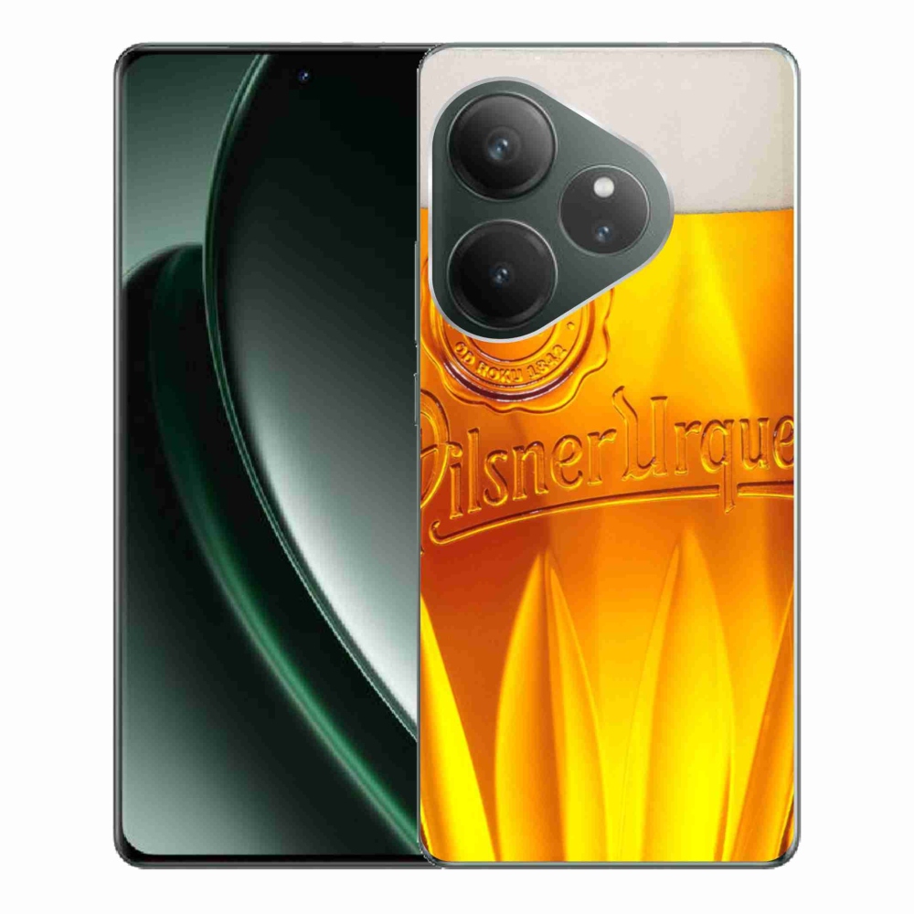 Gelový kryt mmCase na Realme GT 6 5G/GT 6T 5G - pivo