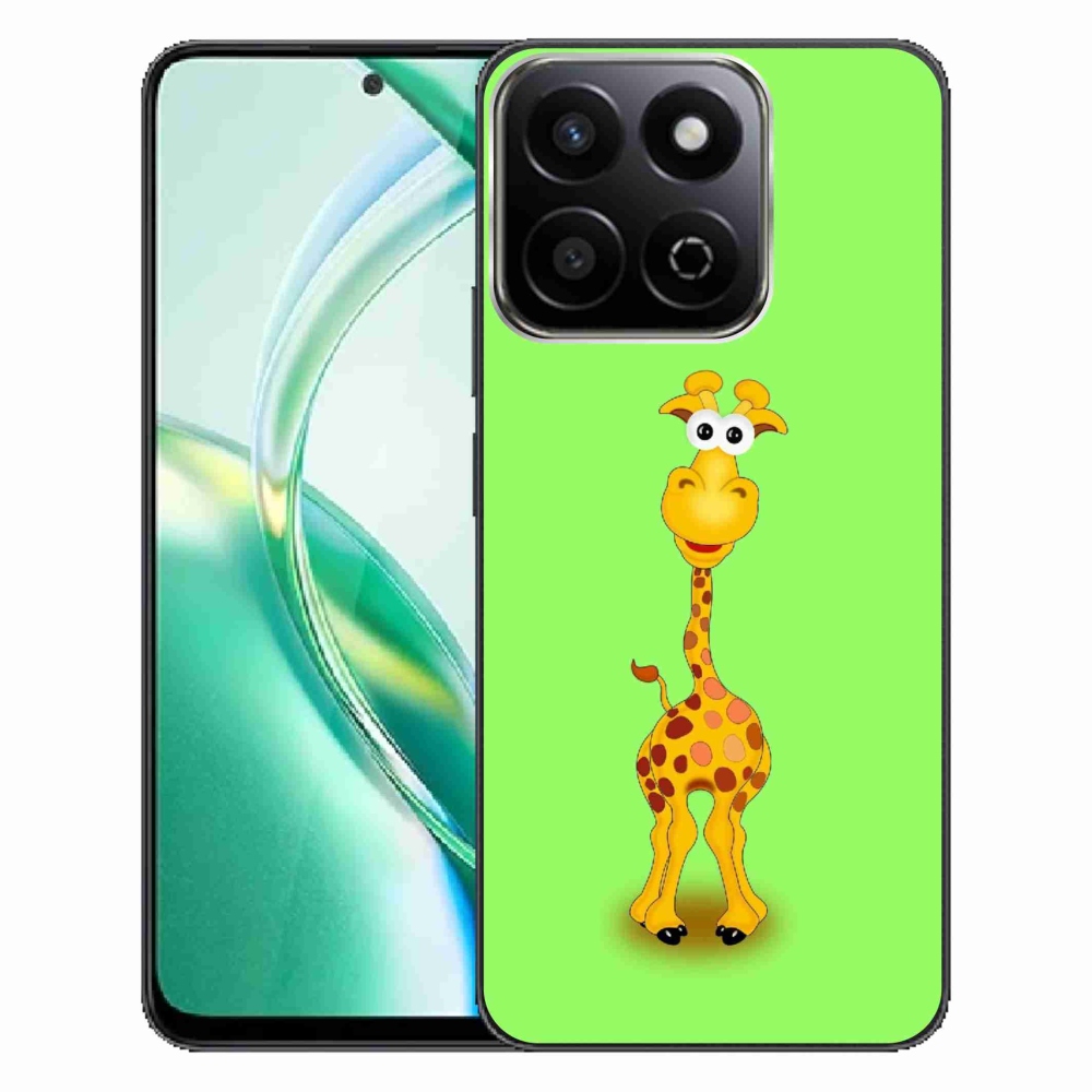 Gelový kryt mmCase na Honor 200 Smart 5G - kreslená žirafa