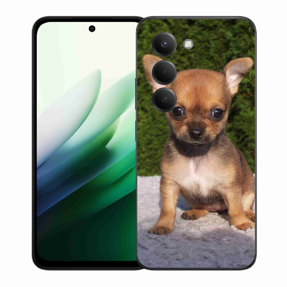 Gelový kryt mmCase na Xiaomi Redmi 15 5G (169mm) - čivava 3