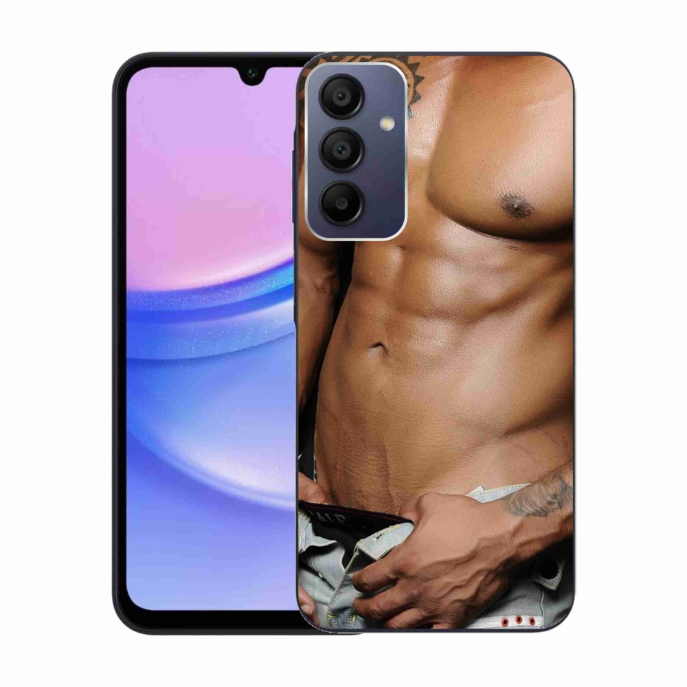 Gelový kryt mmCase na Samsung Galaxy A15 4G/5G - sexy muž