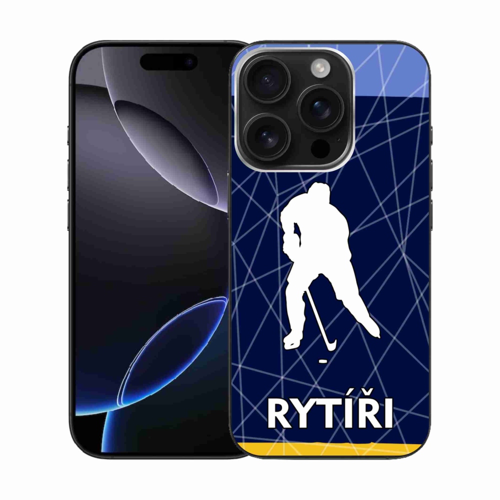 Gelový kryt mmCase na iPhone 16 Pro - Rytíři