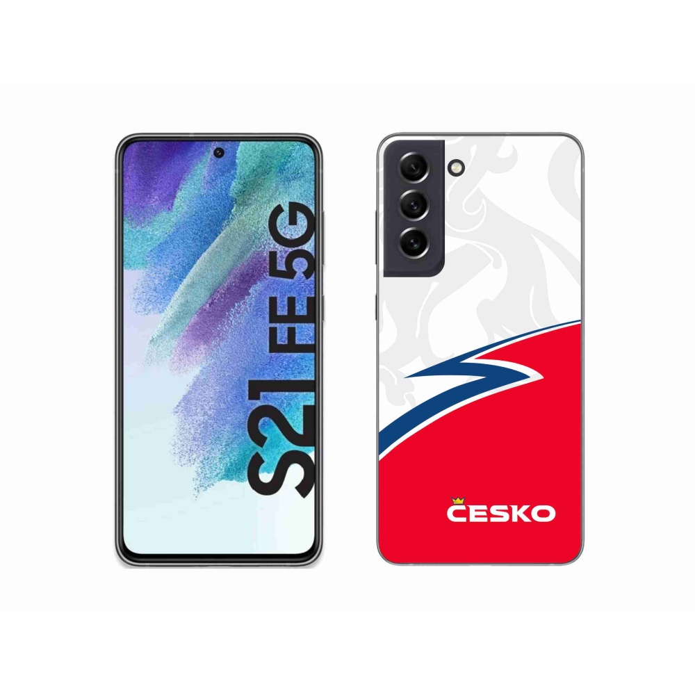 Gelový kryt mmCase na Samsung Galaxy S21 FE 5G - Česko 1