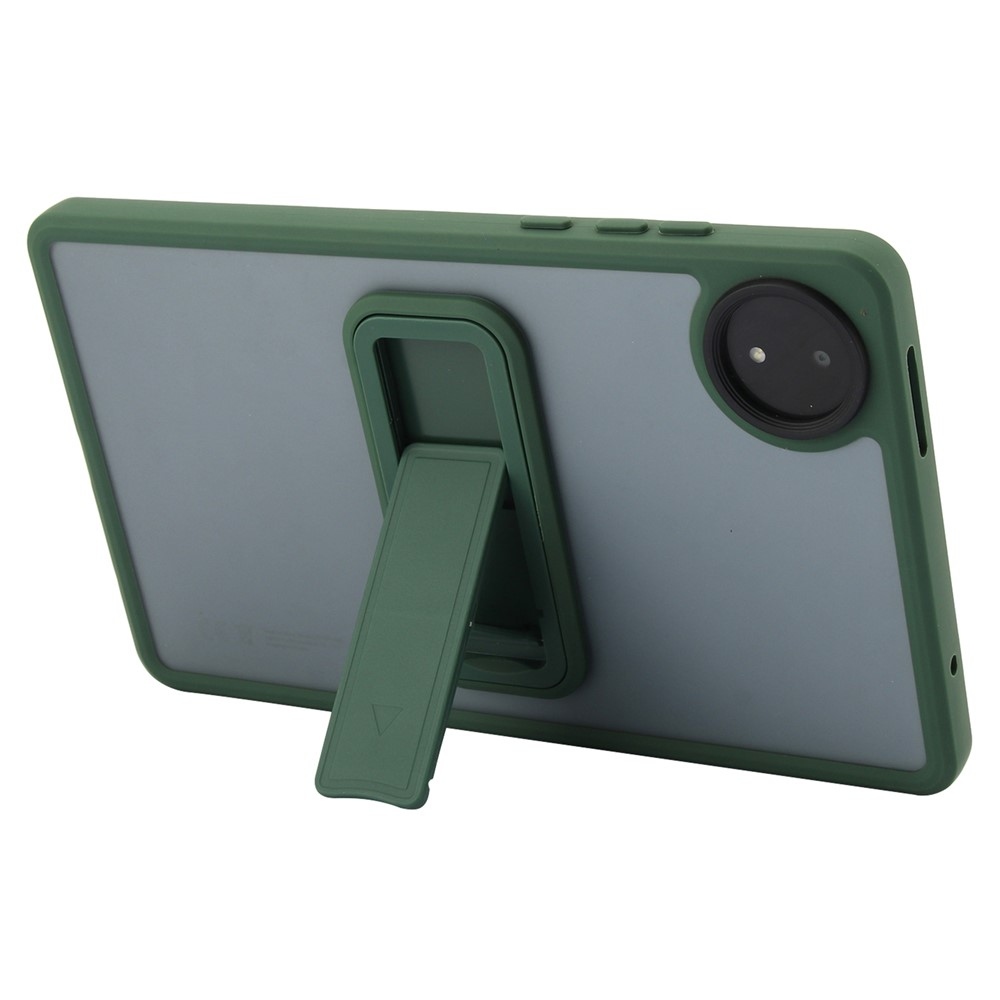 Skiny gelový obal s pevnými zády a výklopným stojánkem na Xiaomi Redmi Pad SE 8.7 - zelený
