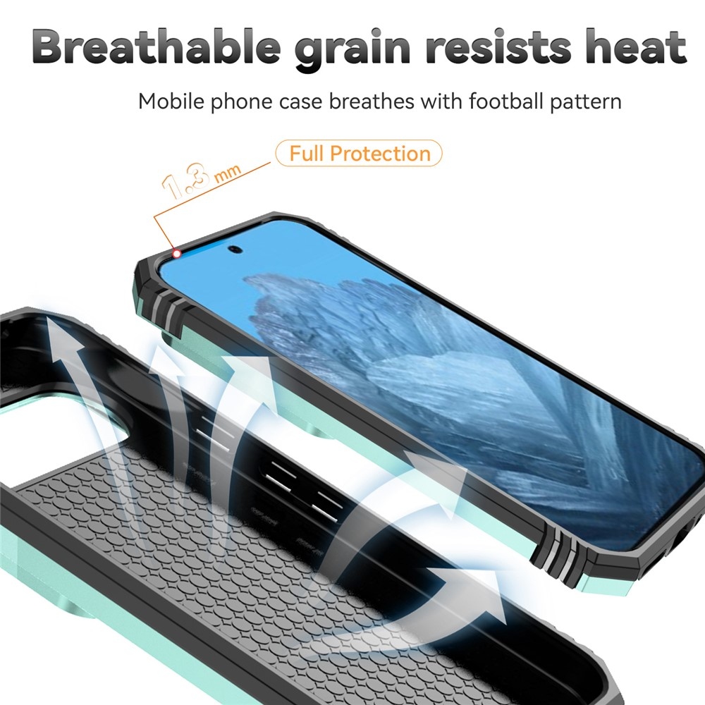 Slide odolný kryt na Google Pixel 10 Pro/Pixel 10/9 Pro/9 - zelený