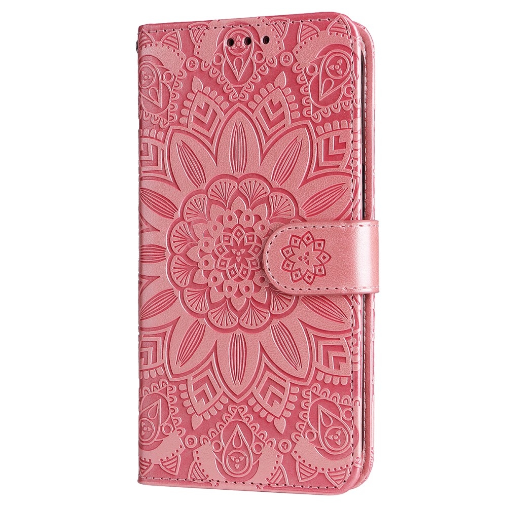 Sunflower knížkové pouzdro na Realme 14 Pro+ 5G - růžové