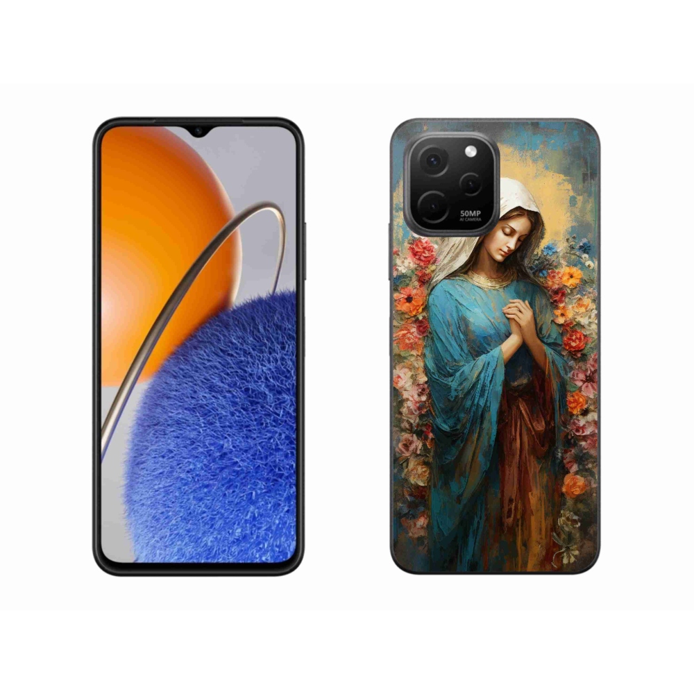 Gelový kryt mmCase na Huawei Nova Y61 - svatá žena