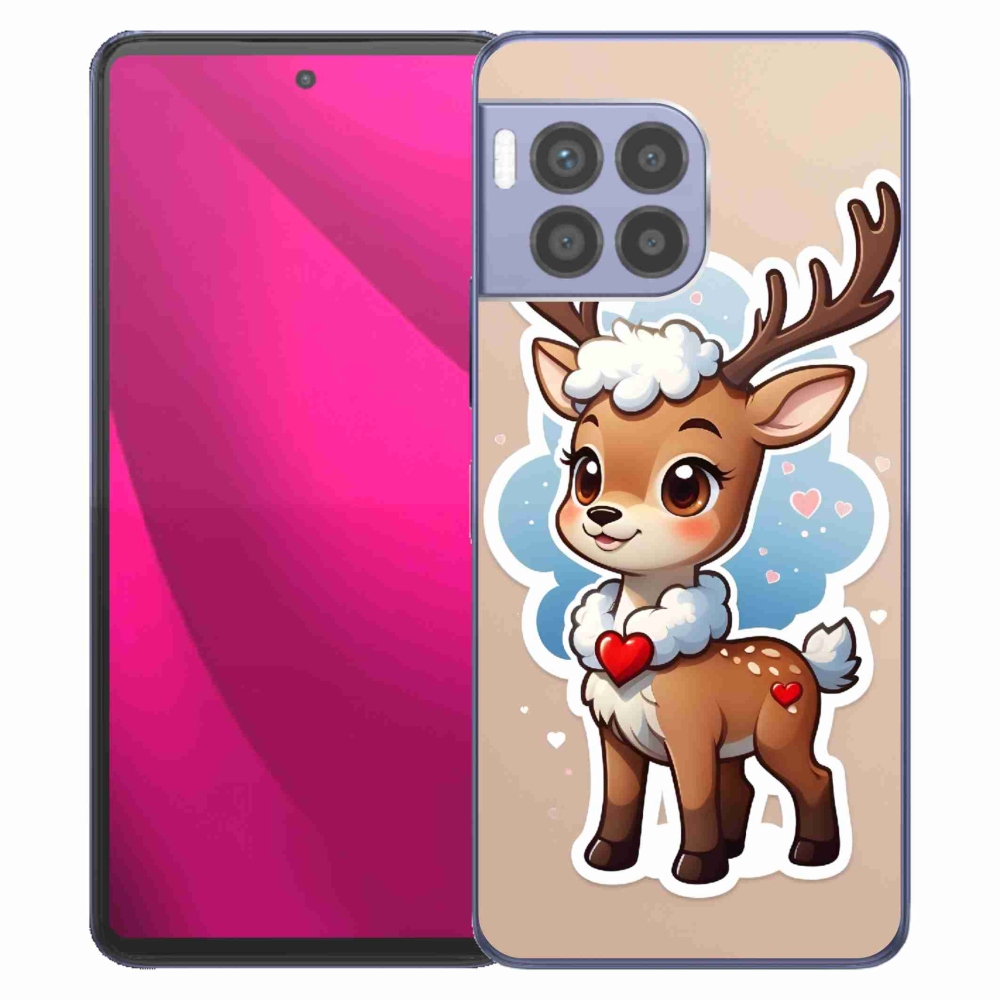 Gelový kryt mmCase na T-Mobile T Phone 2 Pro - kreslený sob