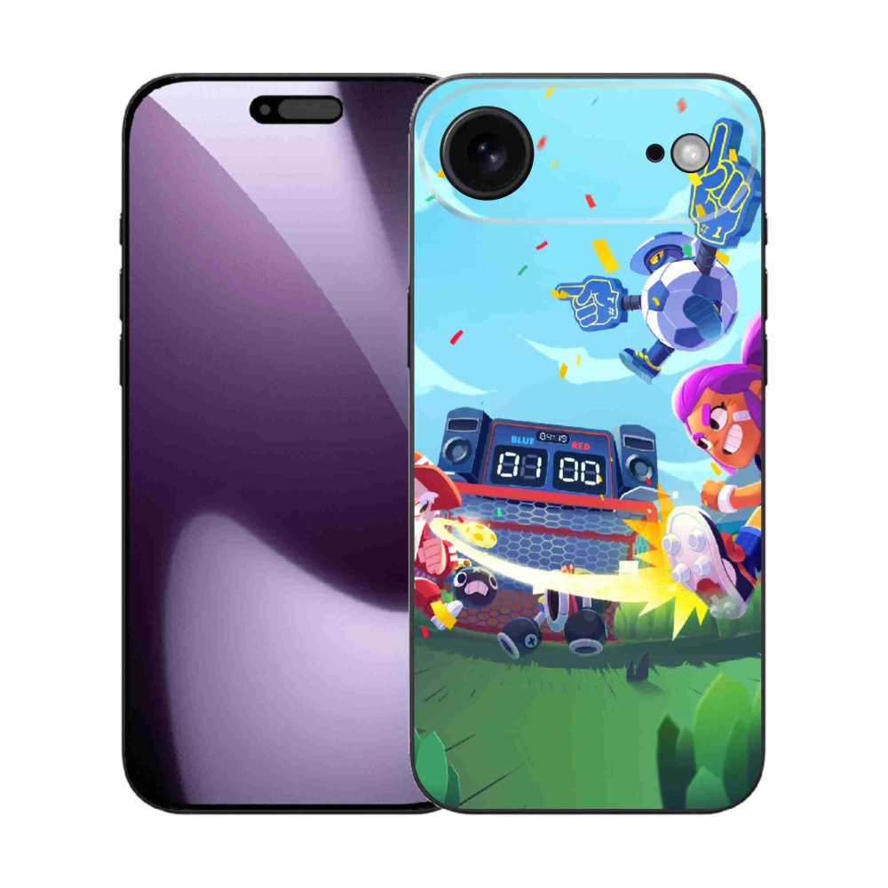 Gelový kryt mmCase na iPhone 17 Air - brawl stars 1
