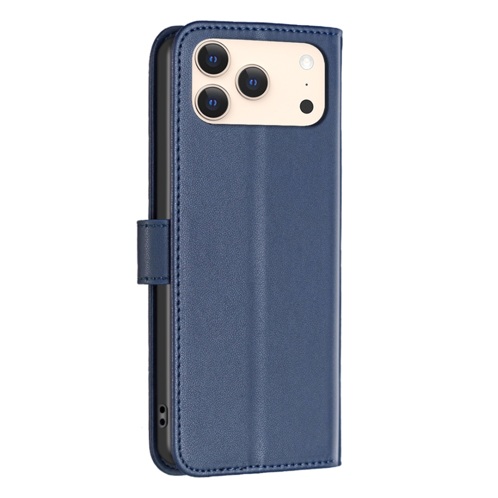 BNF knížkové pouzdro na iPhone 17 Pro - modré