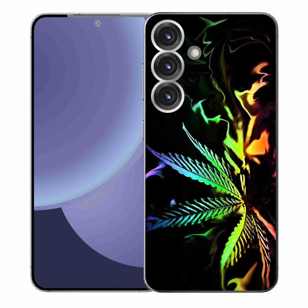 Gelový kryt mmCase na Samsung Galaxy S25+ - konopí 2