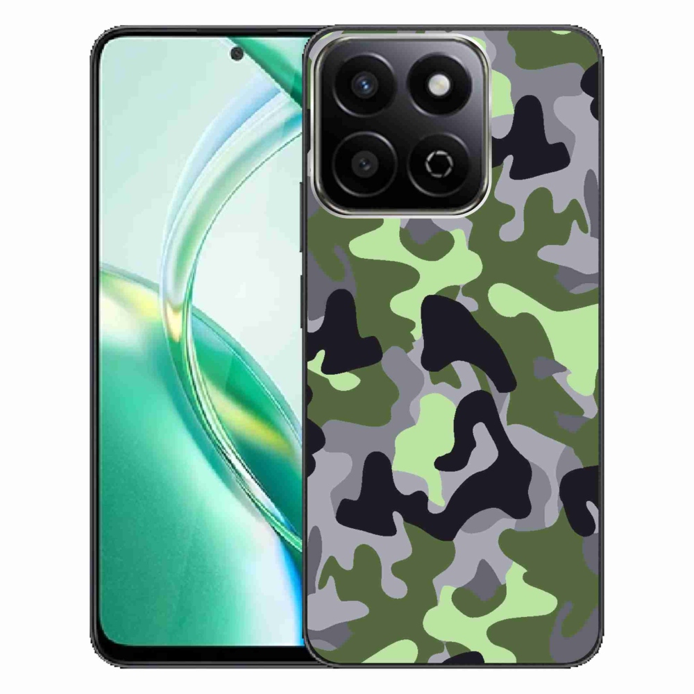 Gelový kryt mmCase na Honor 200 Smart 5G - maskáčový vzor 7