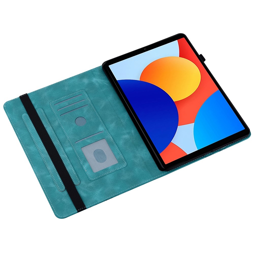 Heart zavírací pouzdro na tablet Xiaomi Redmi Pad SE 8.7 - zelené