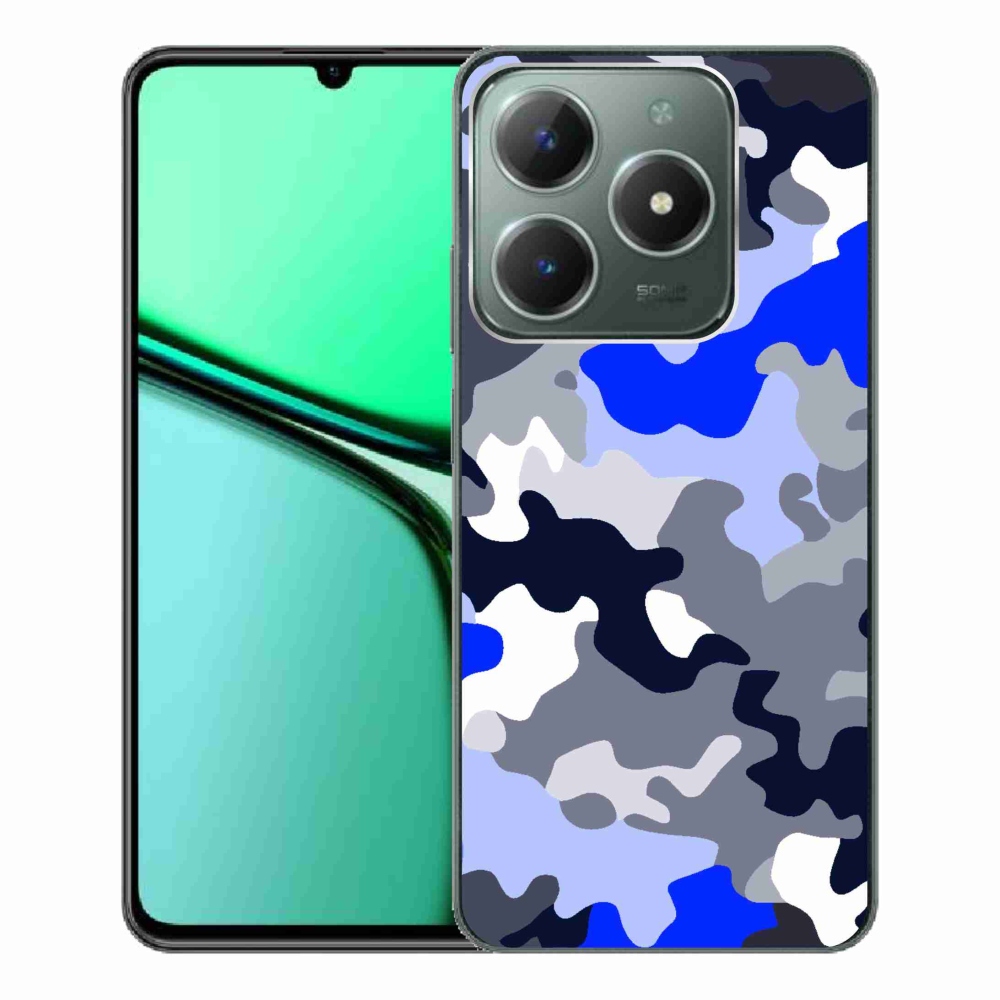 Gelový kryt mmCase na Realme C61 - maskáčový vzor 8