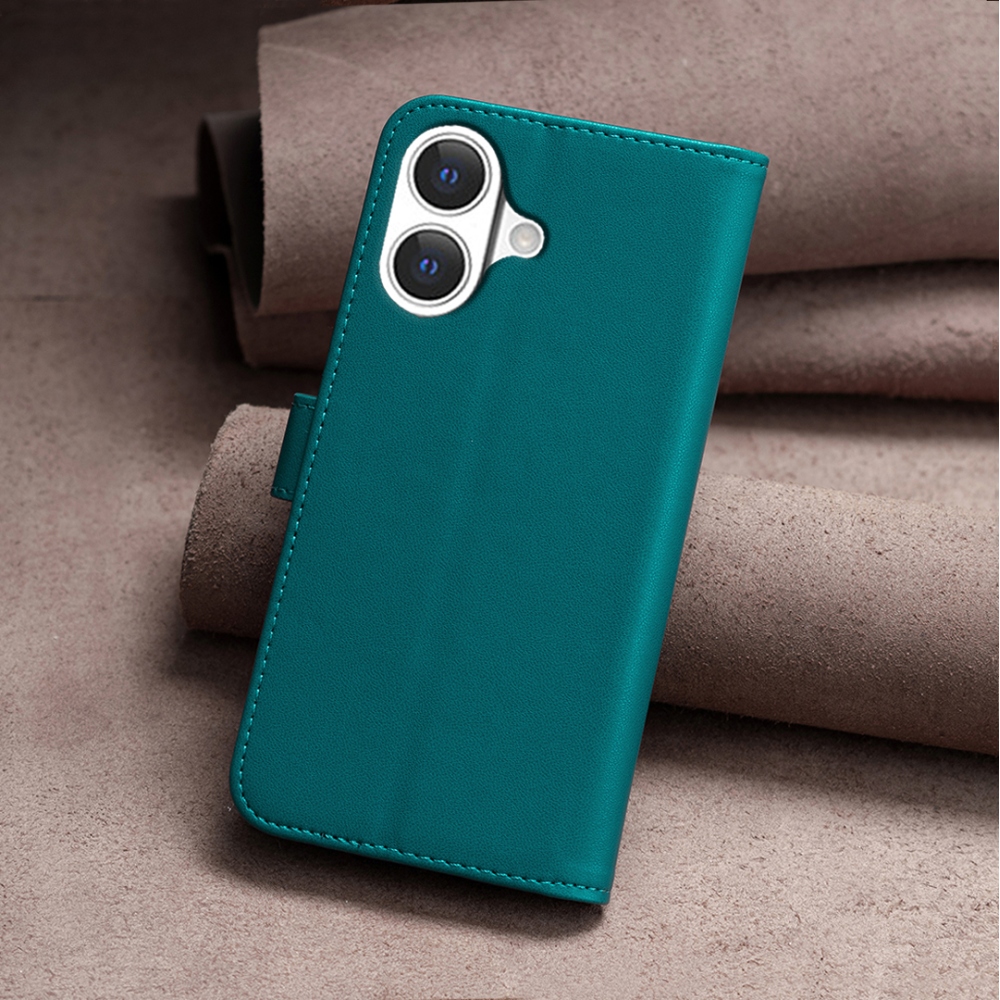 BNF knížkové pouzdro na iPhone 17 - zelené