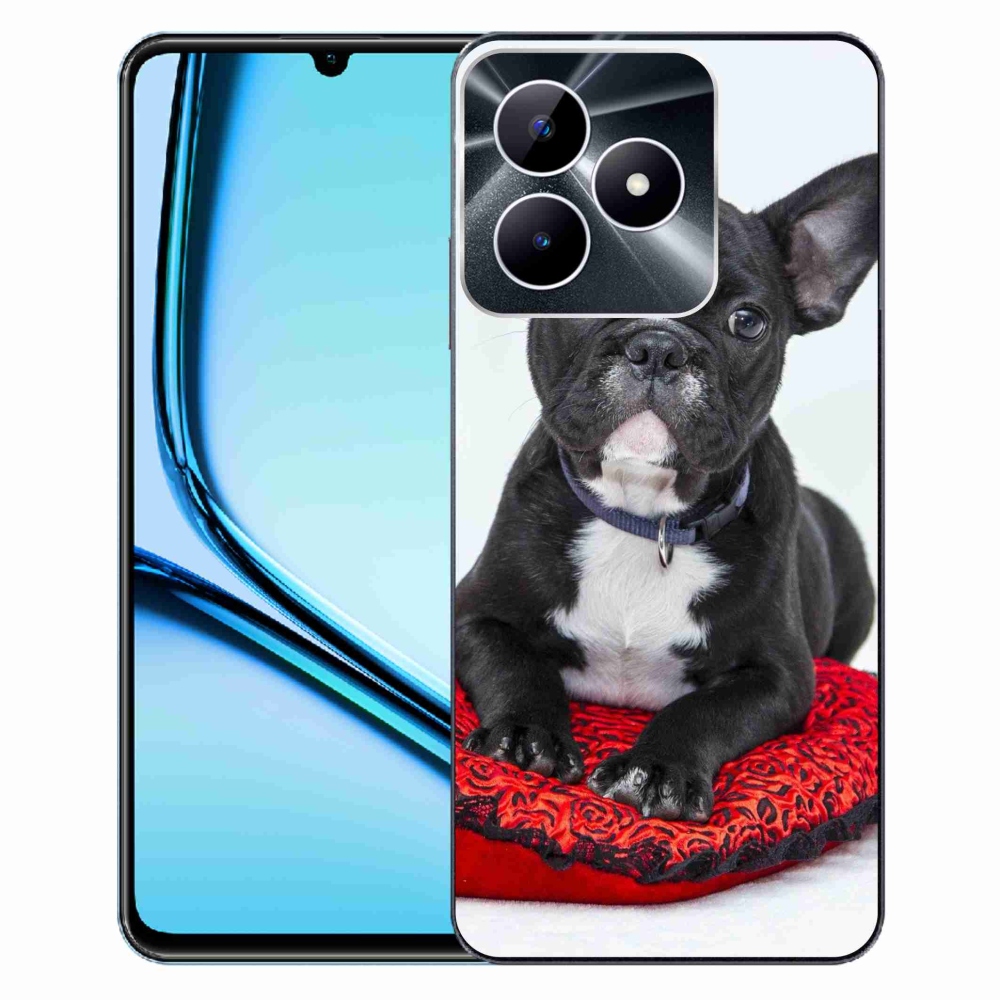 Gelový obal mmCase na Realme Note 50 - buldok