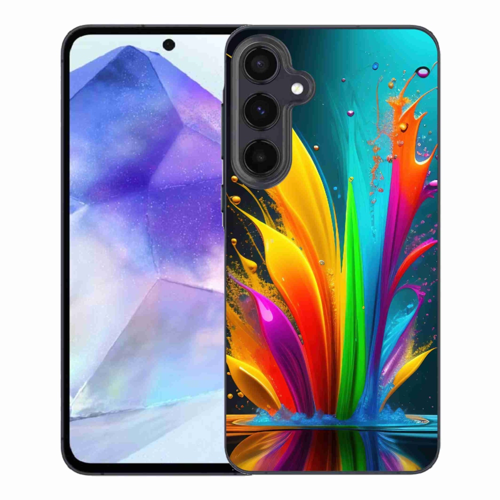 Gelový kryt mmCase na Samsung Galaxy A55 5G - abstraktní motiv 1