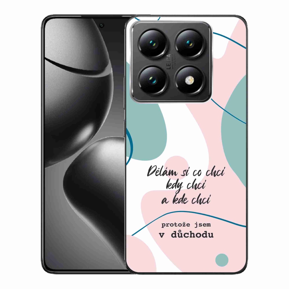 Gelový kryt mmCase na Xiaomi 14T Pro - vtipný text 10 bílé pozadí