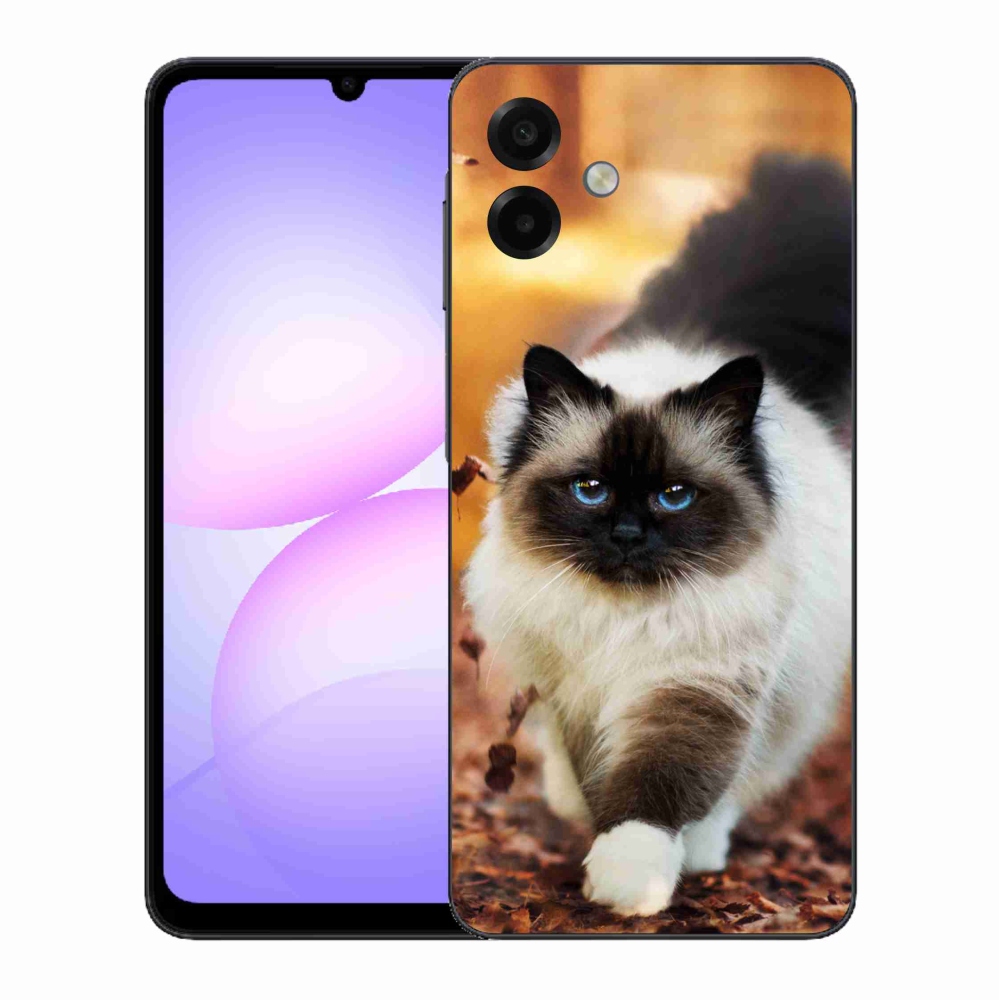 Gelový kryt mmCase na Samsung Galaxy A07 4G - kočka