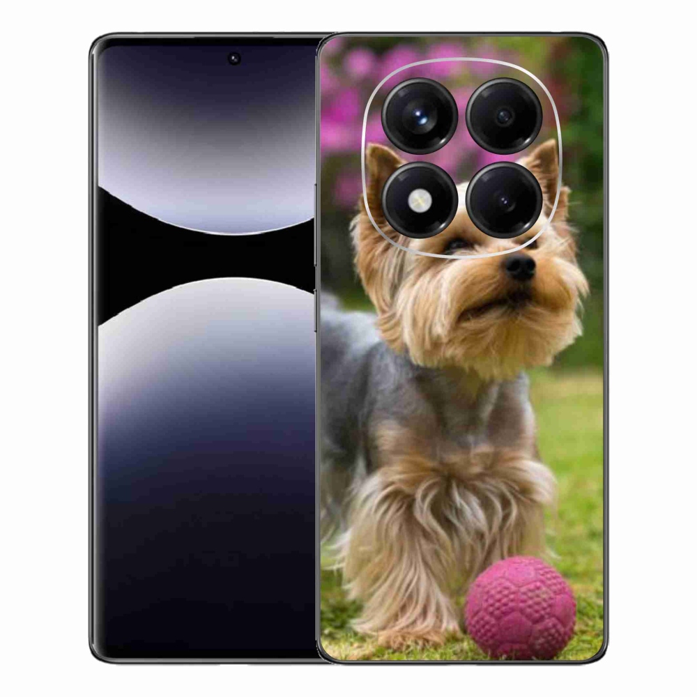 Gelový kryt mmCase na Xiaomi Redmi Note 14 Pro - jorkšír 4