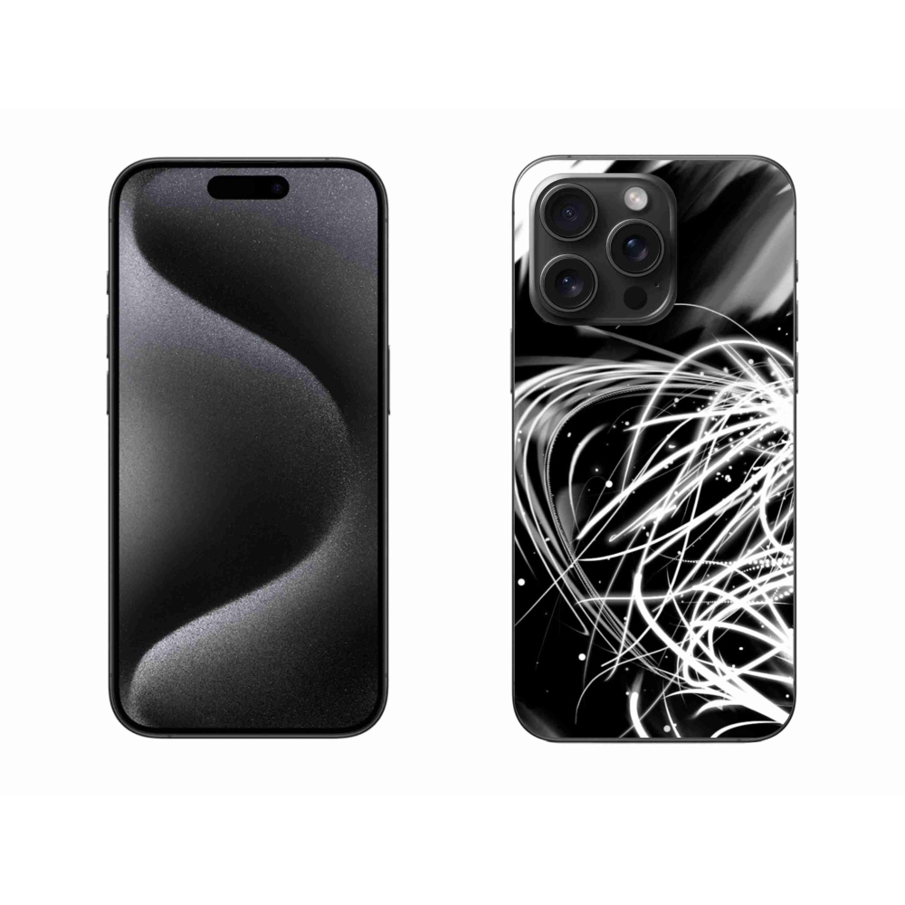 Gelový kryt mmCase na iPhone 15 Pro Max - abstrakt 2
