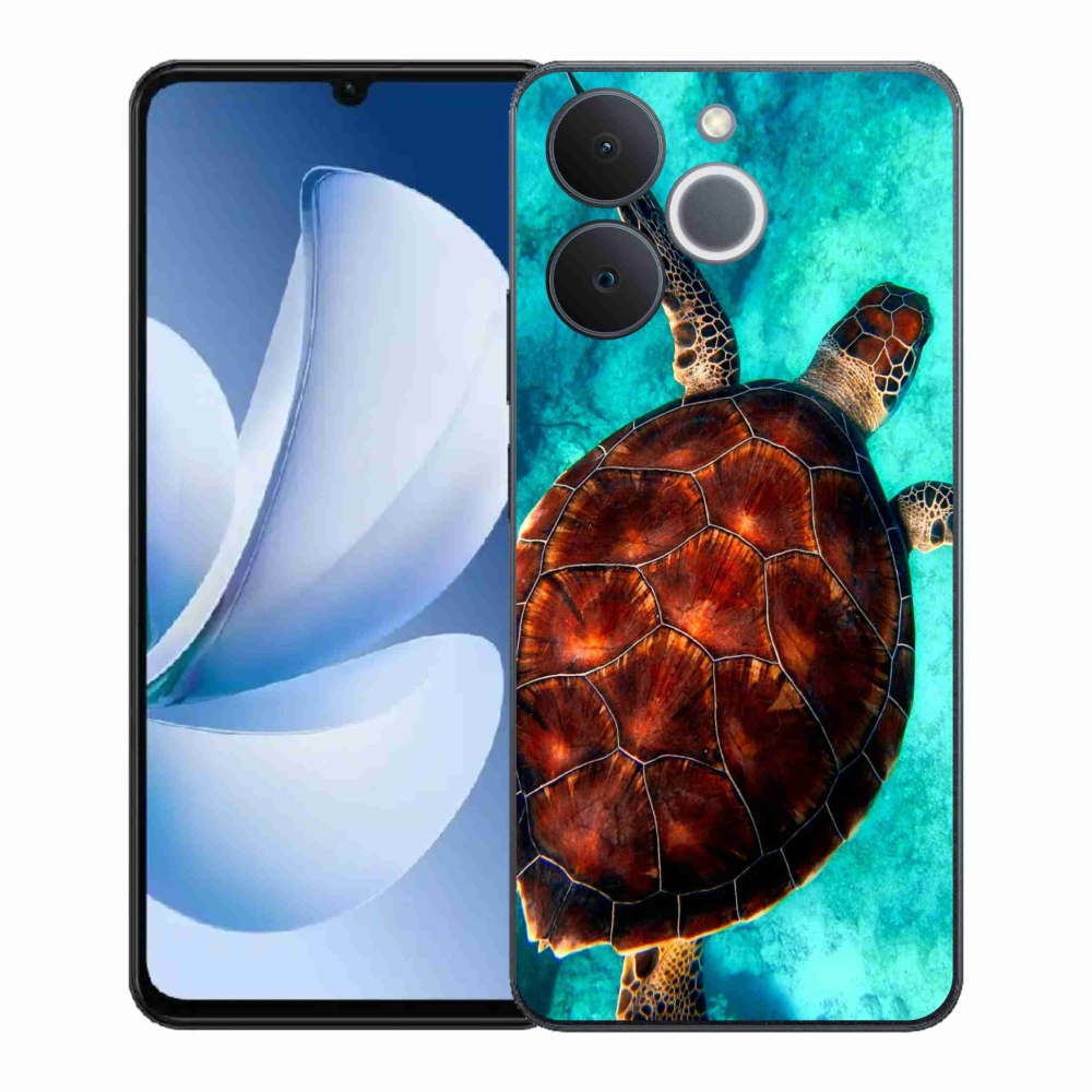 Gelový kryt mmCase na Realme Note 70T - želva