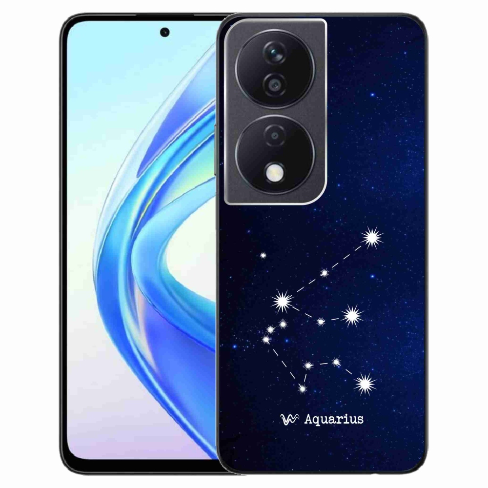 Gelový kryt mmCase na Honor X7b/Honor 90 Smart - souhvězdí Vodnáře