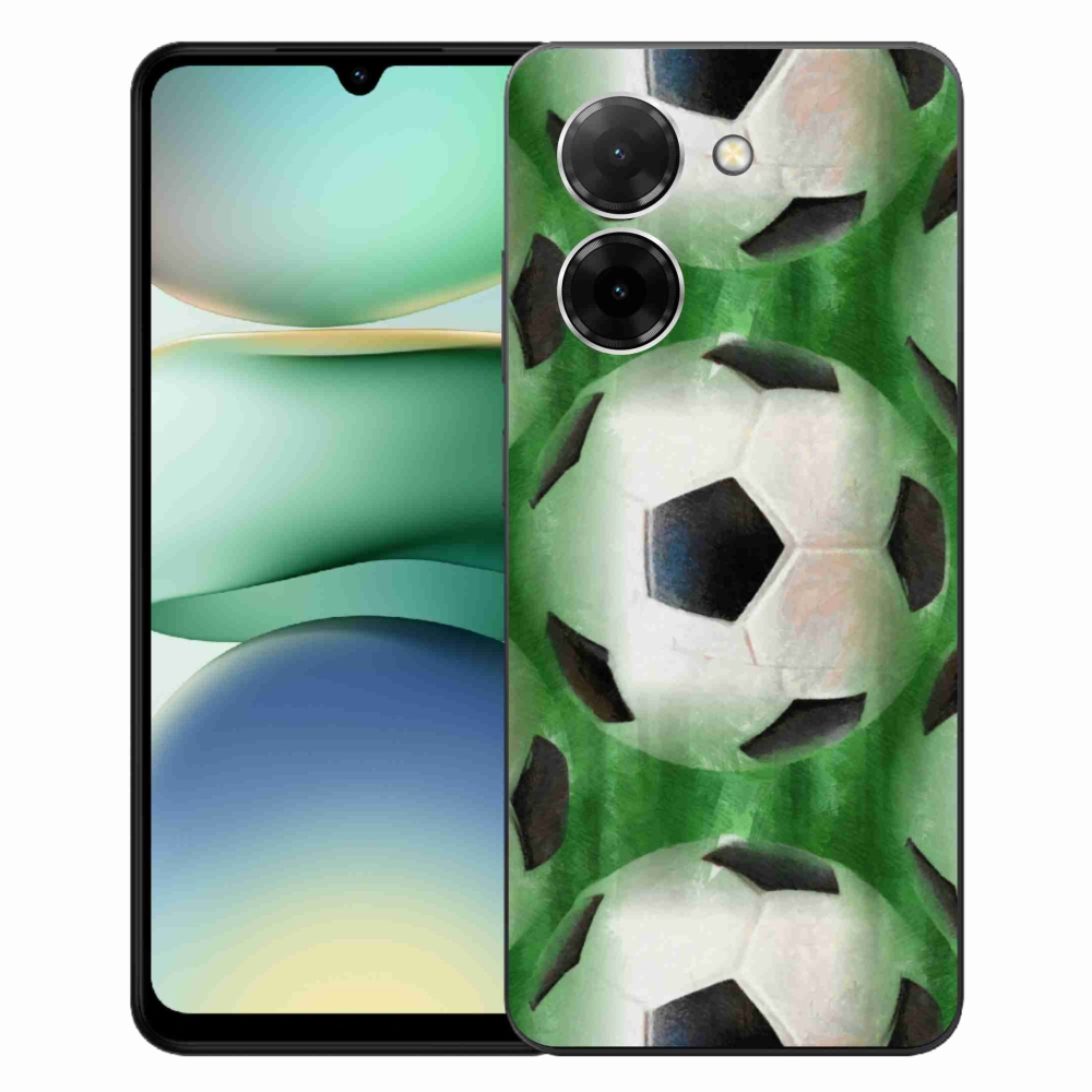 Gelový kryt mmCase na Xiaomi Redmi A5 (171.7x77.8x8.3mm) - fotbalový míč