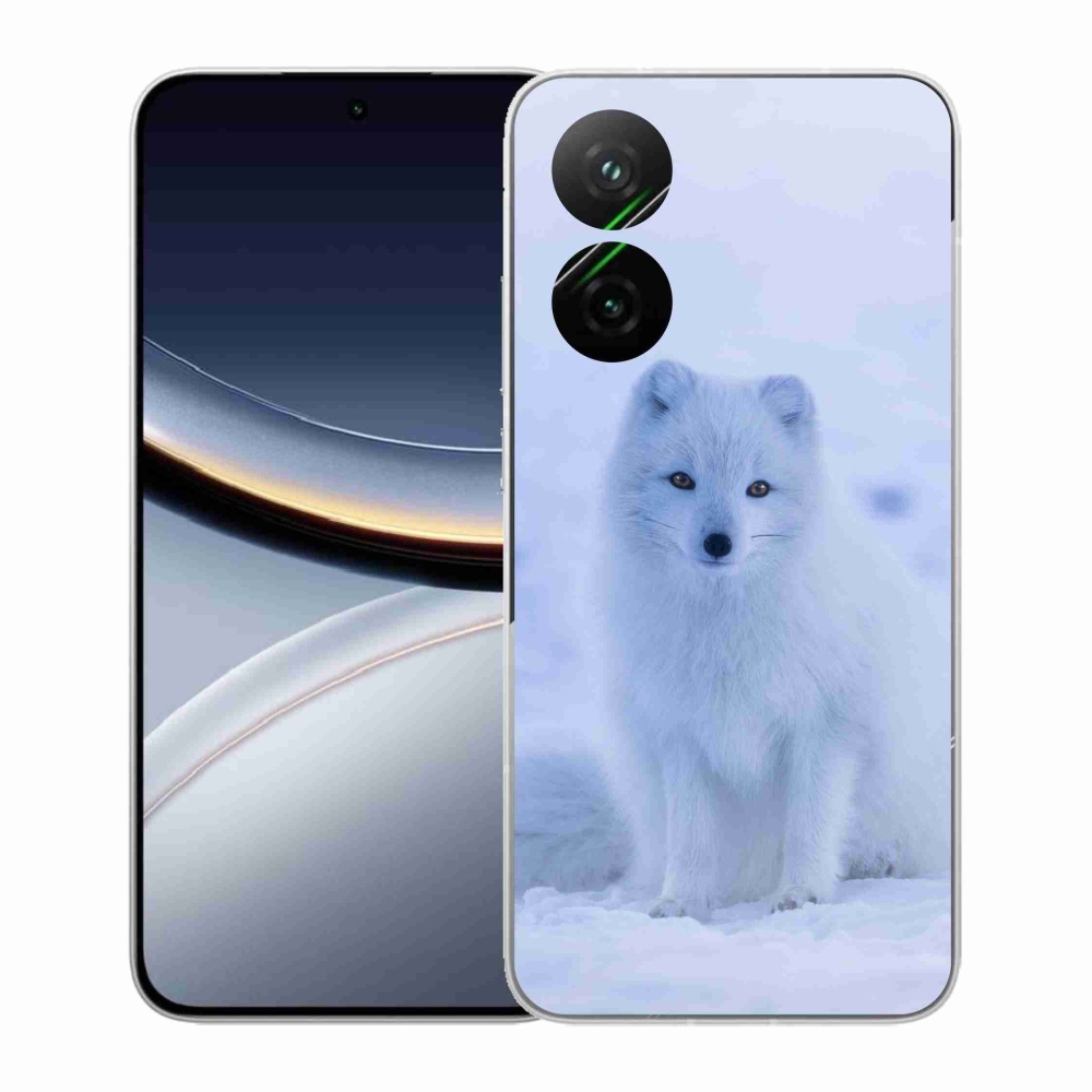 Gelový kryt mmCase na Xiaomi Poco F7 5G - polární liška