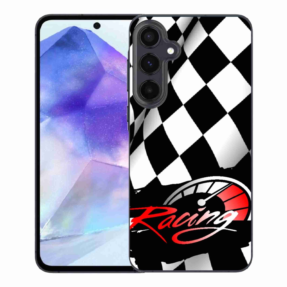 Gelový kryt mmCase na Samsung Galaxy A55 5G - závodění