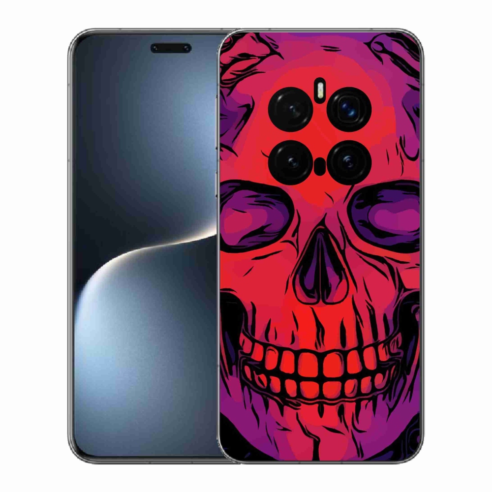 Gelový kryt mmCase na Honor Magic 7 Pro 5G - lebka
