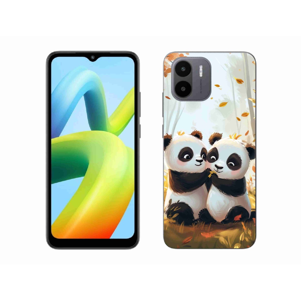 Gelový kryt mmCase na Xiaomi Redmi A1/Redmi A2 - pandy