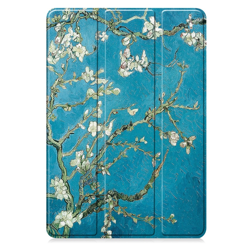 Patty chytré polohovací pouzdro na tablet Xiaomi Pad 7/7 Pro - bílé květy